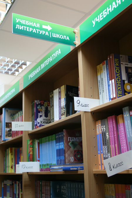 Навигация в книжном магазине