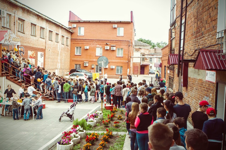 День пиццы в Сарапуле в 2015 году